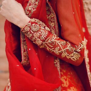 SURKH BRIDAL LEHANGA - Image 5
