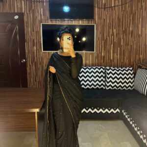 GEORGETTE CHIFFON SHEESHA SAREE