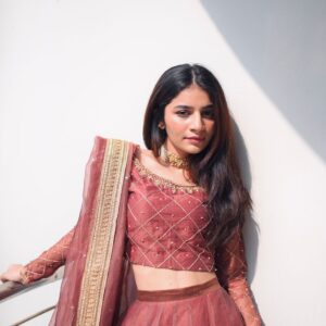 TEA PINK LEHANGA CHOLI - Image 5