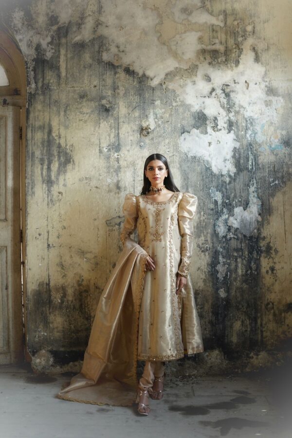 ZEBAISH E ZAMANA ( GOLDEN DRESS )