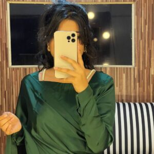 GREEN SILK SAREE - Image 3