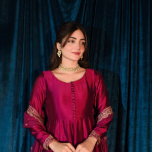 RAW SILK COLLECTION ‘25 HOT PINK DRESS - Image 15