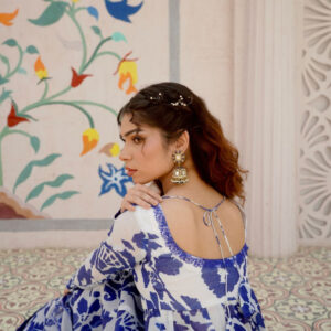 EID COLLECTION'25 ( BLUE ANARKALI ) - Image 7