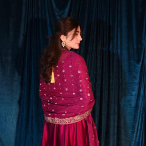 RAW SILK COLLECTION ‘25 HOT PINK DRESS - Image 10