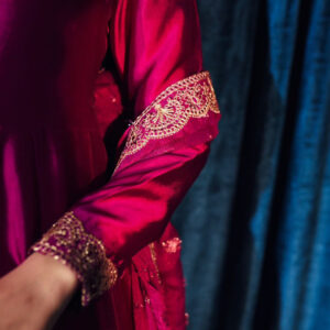 RAW SILK COLLECTION ‘25 HOT PINK DRESS - Image 14