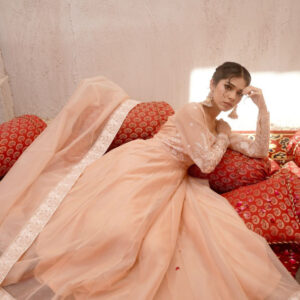 EID COLLECTION '25 ( POWDER PINK DRESS ) - Image 4