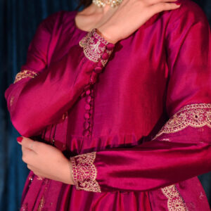 RAW SILK COLLECTION ‘25 HOT PINK DRESS - Image 13