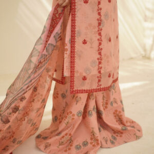 EID COLLECTION'25 ( PINK PRINTED DRESS ) - Image 2