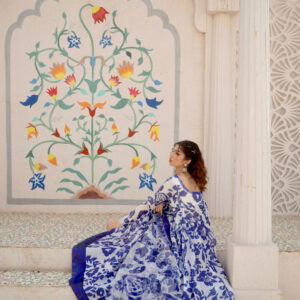 EID COLLECTION'25 ( BLUE ANARKALI ) - Image 8