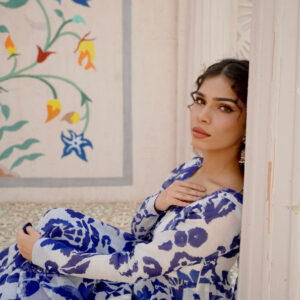 EID COLLECTION'25 ( BLUE ANARKALI ) - Image 6