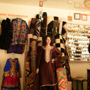 BROWN FARSHI DRESS - Image 9